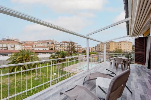 Erkély/terasz, Il Gattino di Porto 4 - terrazzo piscina in Porto Maurizio