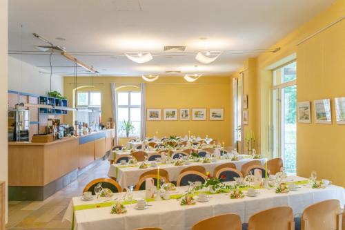 Étterem, Hotel Regenbogenhaus in Freiberg