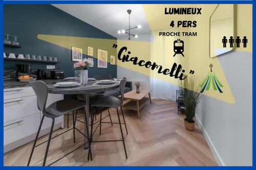 ⟬Giacomelli⟭ Quartier Calme⁕WIFI⁕Proche Michelin⁕ - Location saisonnière - Clermont-Ferrand