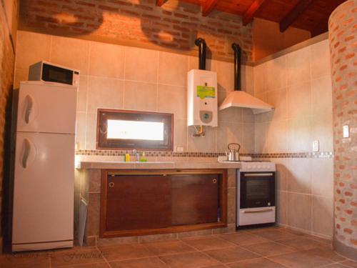 주방, Cabanas Villa del Sol in 엘 엔콘