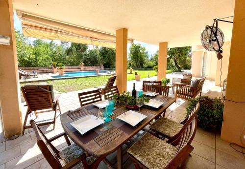 Dotări, Confortable Chalet con piscina in Bunyola