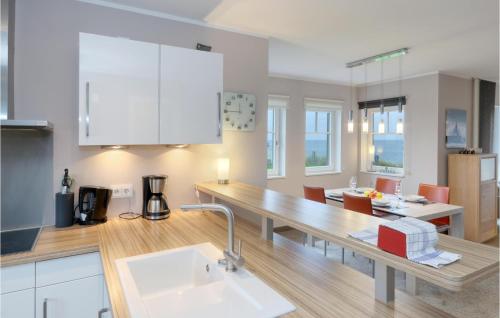 Kitchen, Amazing Home In Ostseeresort Olpenitz With 2 Bedrooms And Wifi in Olpenitz