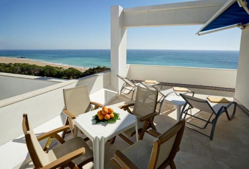 Suite, deluxe, vue sur la mer, 4 lits