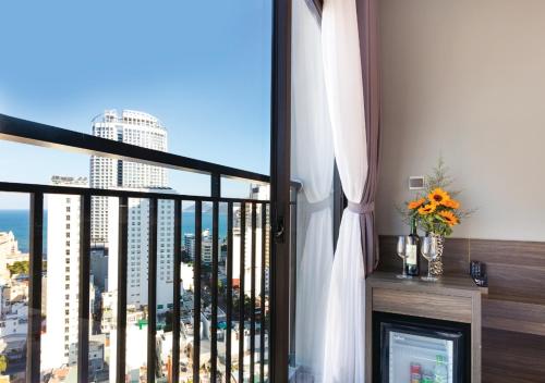 Balcony/terrace, Ivy Hotel Nha Trang in Tân Lập