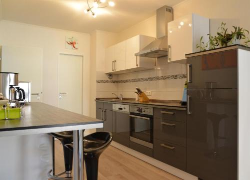 Konyha, AMF Ferienwohnungen historischer Soutyhof in Saarlouis