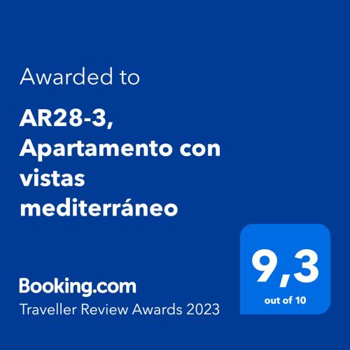 AR28-3, Apartamento con vistas mediterráneo, Villajoyosa (foto 2)