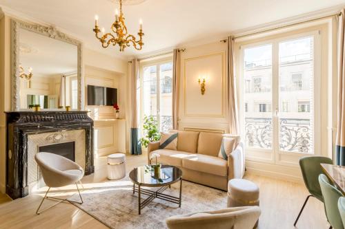 Luxury 4 Bedrooms 3 Bathrooms Apartment - Opera Louvre - Location saisonnière - Paris