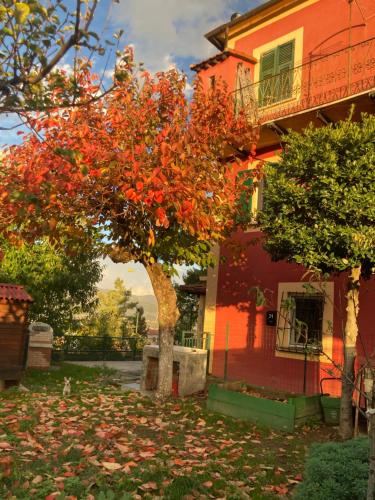 La Casa Rossa Arcola Con Vista