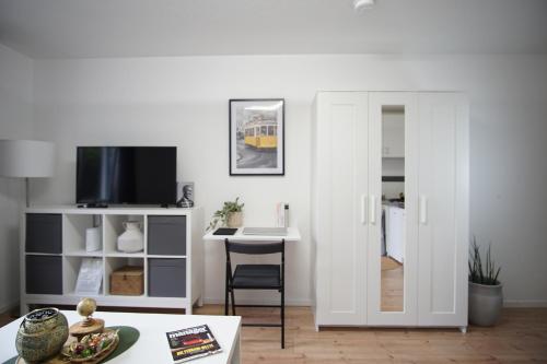 共用Lounge/電視區, Business Apartment - nah am Tierpark in 萬樂