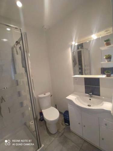 sprcha, Appartement calme in Saint-Jean-de-Boiseau