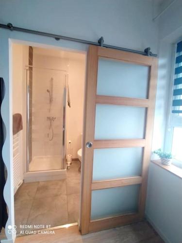 sprcha, Appartement calme in Saint-Jean-de-Boiseau