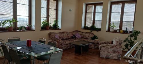 Kitchen, Villa Homestay Nad Helmrovkou in Praha-Suchdol