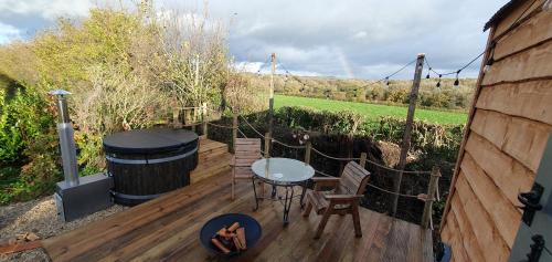 Forton House Shepherd's Huts in Chard