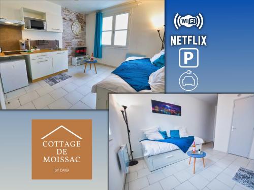 Studio style urbain "Cottage de Moissac"