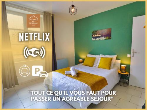 . Apt T2 Bck and Wood "Cottage Moissac"