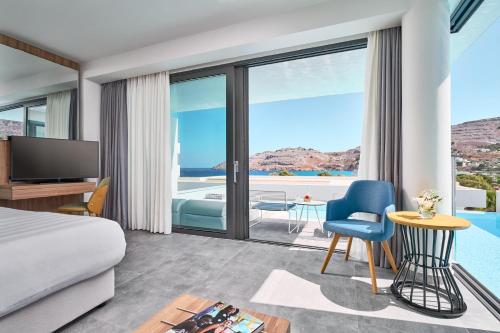 Rodyti, Lindos Grand Resort & Spa - Adults Only in Lindos