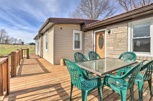 Family Home with Deck, 2 Mi to Lake Cumberland