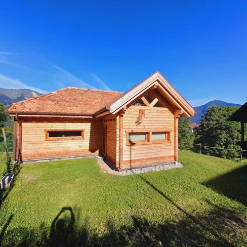 Chalet Ridente con Patio al Gufo in Ovaro