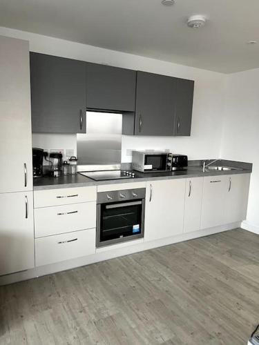 Luxurious City View Apartment in Salford, Manchester (fotografie 10)