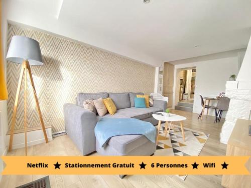 Guestroom, Maison 2 chambres - Proche des Docks 76, du Kindarena et du centre-ville de Rouen - stationnement fa in Déville-lès-Rouen