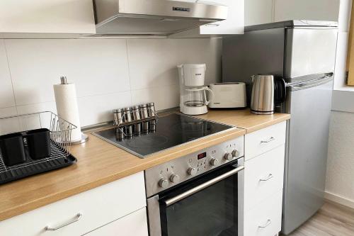Konyha, 2-room apartment with balcony in Meckenheim