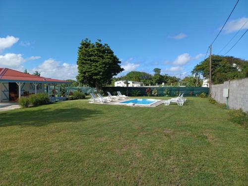 La villa Rouyo in Le Moule