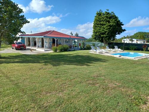 La villa Rouyo in Le Moule