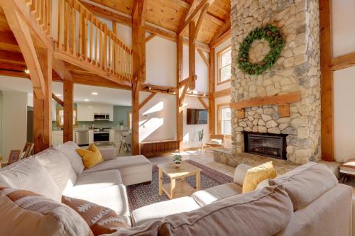 . Waterfront Lakes Region Home on Private Cove!