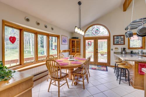 Silver Plume Mountain Haven with Views and Deck! in Cherry Creek