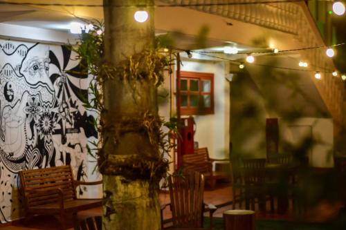 Garden, Hostel Poesia in Foz Do Iguacu