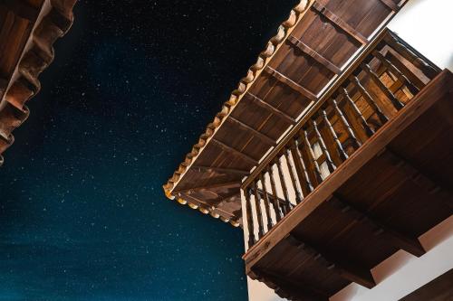 陽台/露台, Hotel Casa Alcestre in 維拉代萊瓦