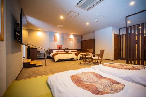 Premium Japanese Western Room with Private Onsen and Private Low Temperature Sauna