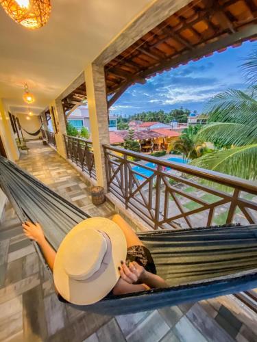 Balcony/terrace, Zuri Pousada Maragogi in Maragogi