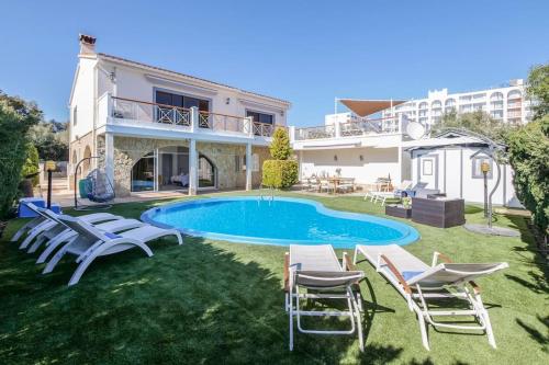TRES PALMERAS moderne Villa, Pool 5 Minuten zum Strand, Klima, schnelles Wifi gîte à louer Cales de Mallorca