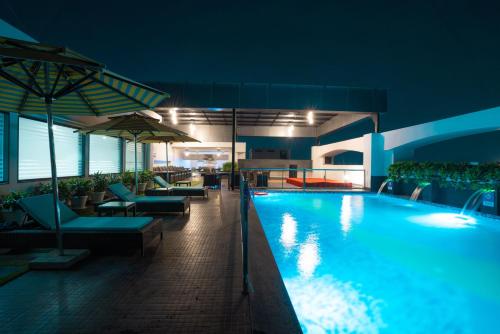 Swimming pool, Ratnamouli Palace  in Guwahati