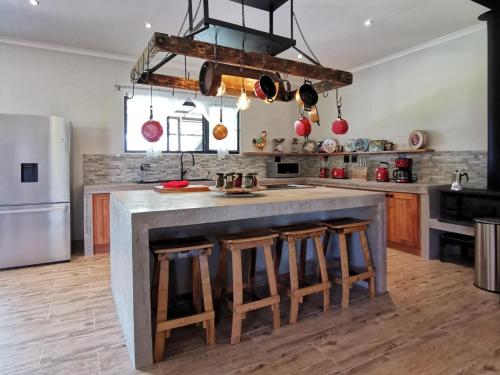 keuken, TimBila Farmstead in Omaruru