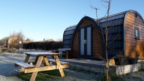 Hornbeam Luxury Eco Pod at Trewithen Farm Glamping