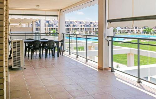 Stunning Apartment In Sant Jordi With Indoor Swimming Pool, Wifi And 2 Bedrooms