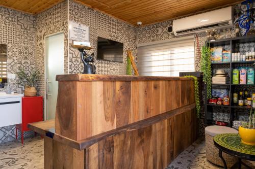 Lobby, Camp Sahara in North Dead Sea