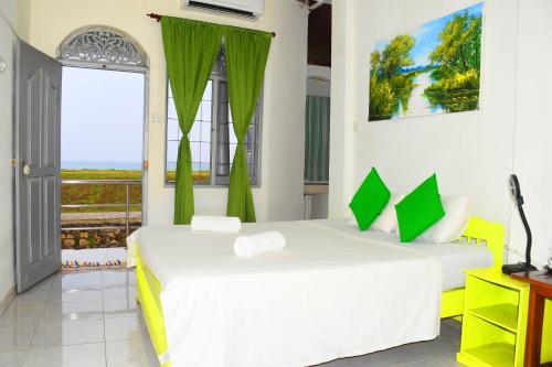 Double Room with Ocean View room in Rampart View Guesthouse