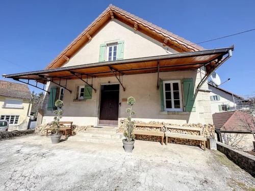 Chalet chaleureux gîte à louer Uxelles