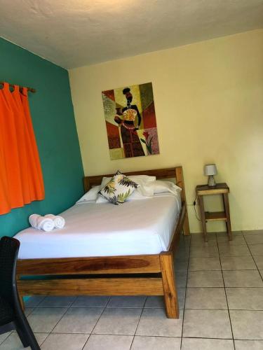 1 double bed