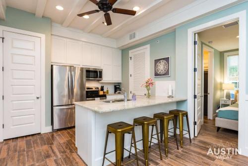 Walk to the Beach and Pool from Cinnamon Shore Oasis in Port Aransas, USA