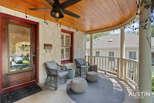 Vibrant, Quirky Home with Hot Tub Near S Congress in Austin, USA