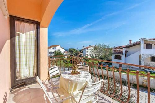 balkon/terras, Apartments Bardak in Liznjan