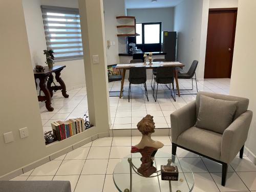 Agradable y Centrico Depa en Gaviotas Zona Dorada