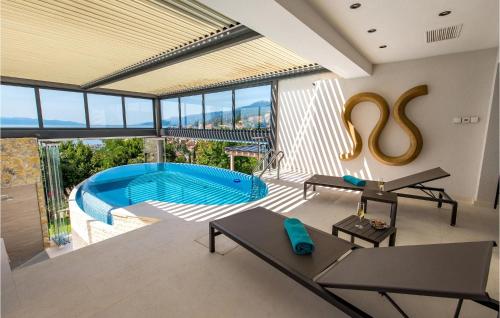 Stunning Home In Opatija With 4 Bedrooms, Sauna And Outdoor Swimming Pool Over view