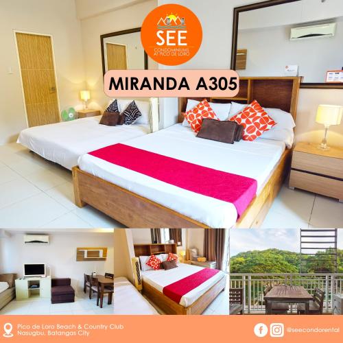 Miranda 305A at Pico de Loro Beach and Country Club by SEE Condominiums