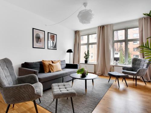 Sanders Constantin - Chic Two-Bedroom Apartment With Balcony, Copenaghen (foto 6)