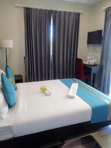 1 double bed